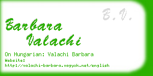 barbara valachi business card